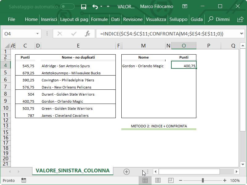 Microsoft_Excel_Ricerca_Valori_Sinistra_Indice_Confronta