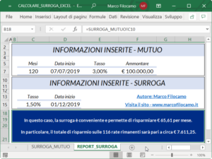 Microsoft_Excel_Calcolare_Surroga_Mutuo_Report