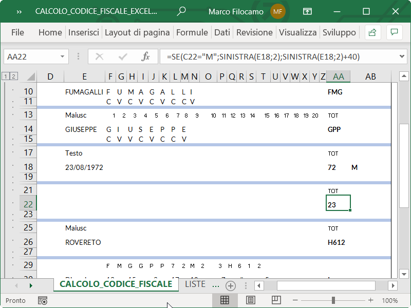 Microsoft_Excel_Calcolo_Codice_Fiscale_Sesso