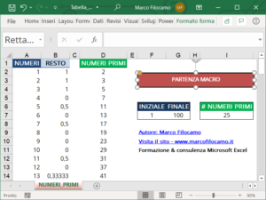 Scarica la Tabella dei numeri primi [PDF e Microsoft Excel]