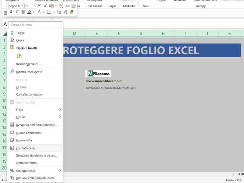 PROTEGGERE_FILE_EXCEL_FORMATO_CELLE