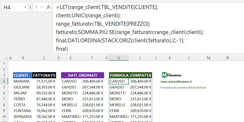 COME_CREARE_TABELLA_EXCEL_MICROSOFT_EXCEL_MARCOFILOCAMO_FORMULA_ARRAY_DEFINITIVA