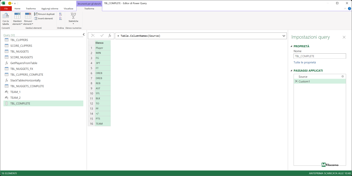Come creare una funzione personalizzata con Power Query in Excel